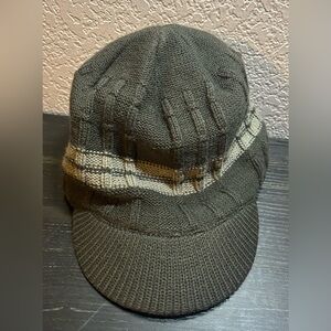 Vintage Columbia Fleece Beanie Hat Winter Snow Cap 0/S Green